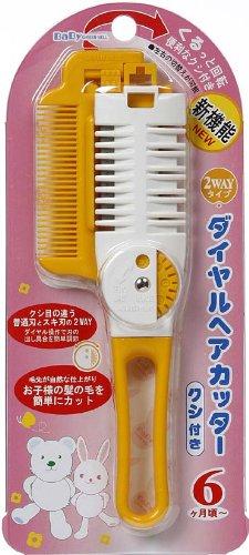 グリーンベル BaBy ダイヤルヘアカッター(クシ付き) BA-112 1個