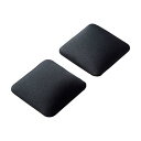 SANWASUPPLY サンワサプライ 薄型リストレスト(Sサイズ2枚入り) 品番:TOK-ERG6BK-S(2)