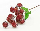 (丸和貿易)いろはに花 手毬草 レッド (400860901)