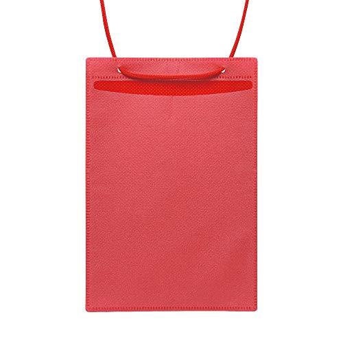 ソニック カラーイベント名札 ハガキ用50枚入 赤 VN-8539-R