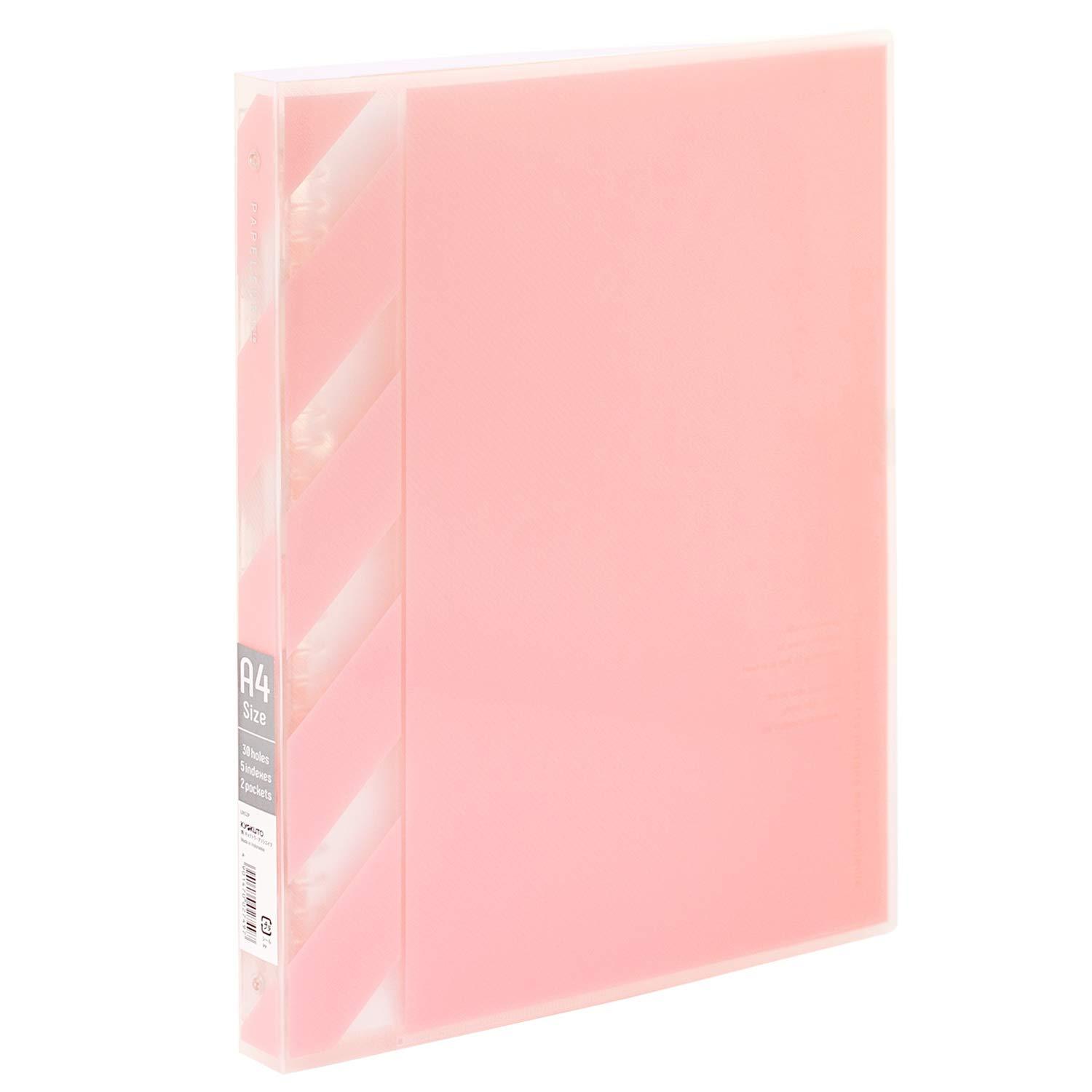日本ノート バインダーA4ピンク(LN52P)