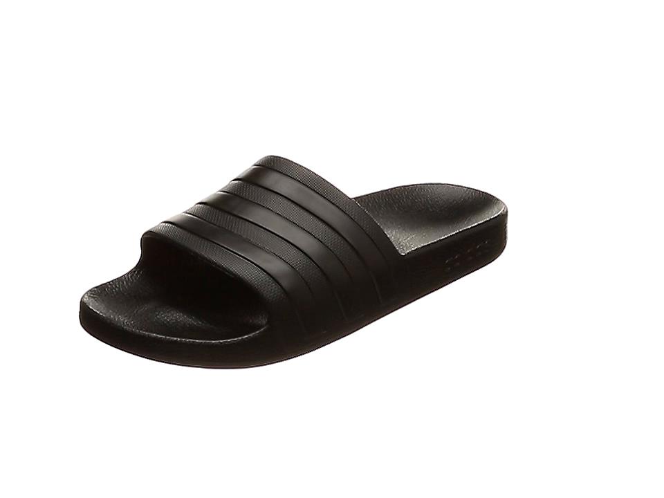 ADIDAS アディダス 91_アディレッタAQUA (F35550) [色 : コアBLK/コアBLK/] [サイズ : 235]