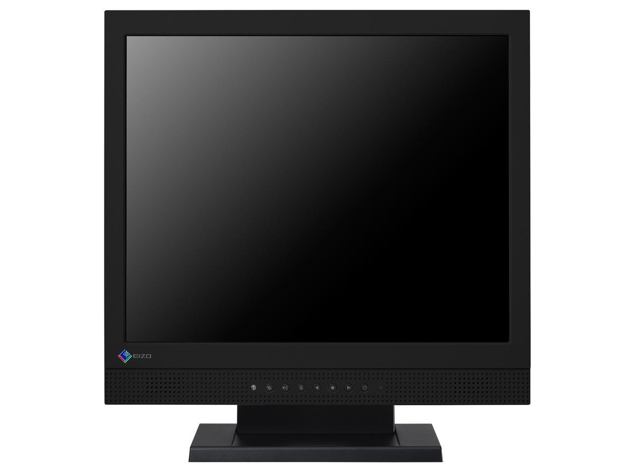 EIZO エイゾ FDS1721T-BK 43cm 17.0型タッチパネル装着カラー液晶モニター DuraVision 1280×1024 タッチパネル対応 スピーカー搭載 D-sub DVI USB ブラック系