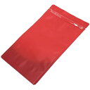 生産日本社 セイニチ 「ラミジップ」 アルミカラースタンドタイプ 赤 200×140+41 (50枚入)
