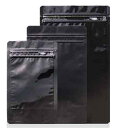 生産日本社 セイニチ 「ラミジップ」 アルミカラースタンドタイプ 黒 160×120+35 (50枚入)
