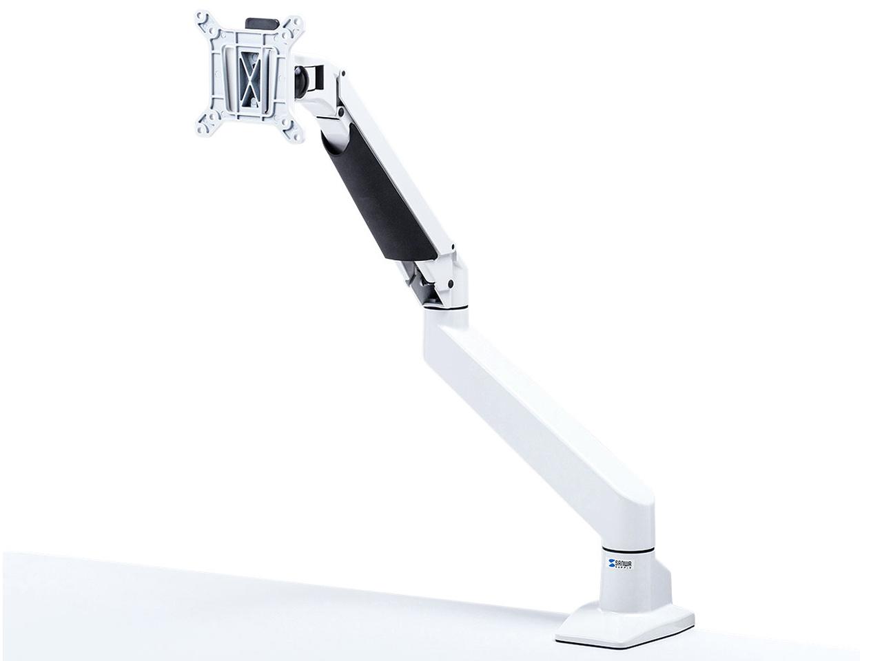 SANWASUPPLY サンワサプライ 水平垂直多関節液晶モニターアーム(ホワイト)(CR-LA1301WN2)