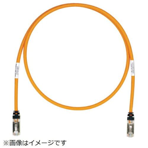 パンドウイットコーポレーション パンドウイット CAT6A/CAT6 シールドパッチコード 20m オレンジ