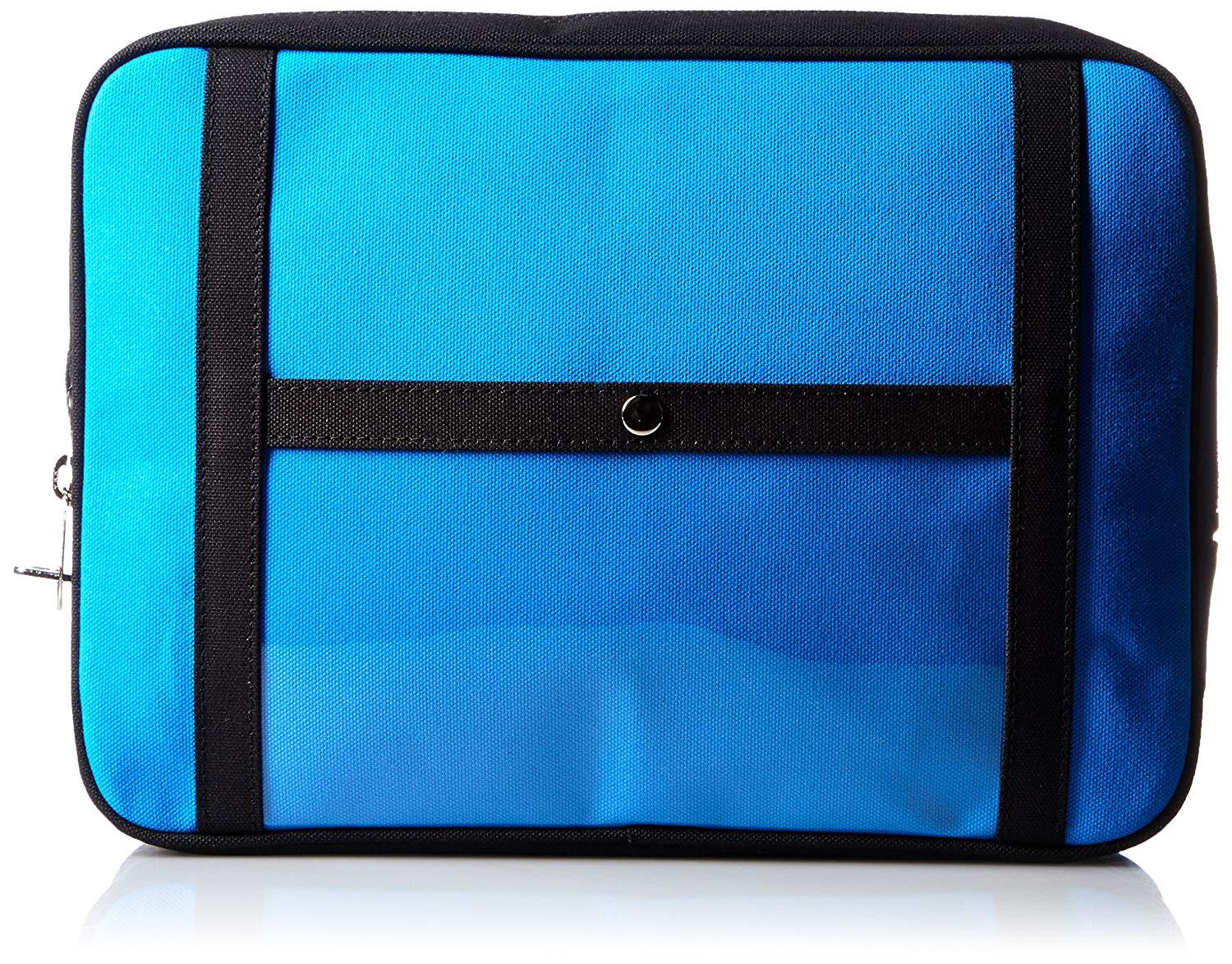 SANEI(旧社名:三栄水栓製作所) SANEI 帆布メール用ポーチ(LL)馬蹄錠金具付 ブルー