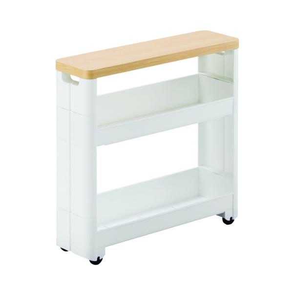 Rakuten - 不動技研 スマートワゴン サニタリー3段 ホワイト