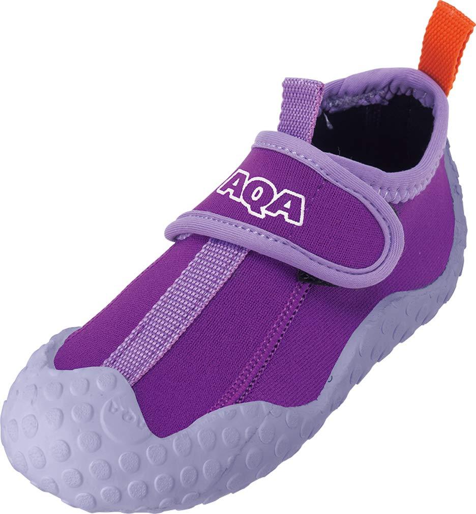 AQA(エーキューエー) シューズキッズ (KW4473N) [色 : パープル] [サイズ : 15]
