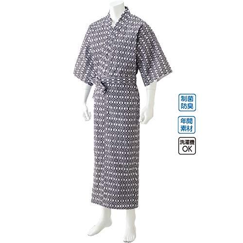 ケアファッション 紳士ガーゼねまき (M)8-5072-12