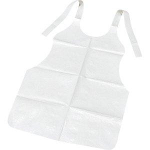 大塚商会 TANOSEE 紙エプロン Sサイズ ホワイト 1パック(100枚)