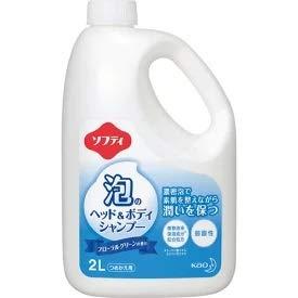 花王 ソフティ 泡のヘッド＆ボディシャンプー 2L 1本