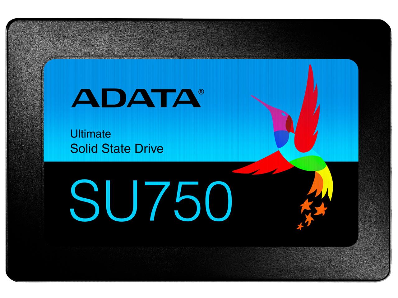 ADATA 2.5 ¢SSD 256GB SU750꡼ 3D NAND TLC  SMIȥ顼 7mm ASU750SS-256GT-C