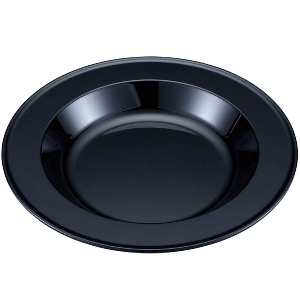 【在庫限即納】KANDA カンダ メラミン製ビュッフェ用丸型フードパン 36cm 黒 TKO-136 1個