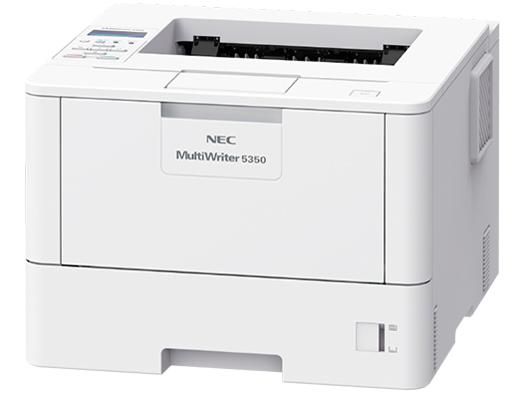 NEC 日本電気 PR-L5350 MultiWriter モノクロレーザープリンター トナー 1200×1200 dpi 最大用紙サイズA4 接続(USB)〇 接続(有線LAN/無線LAN)〇 ホワイト