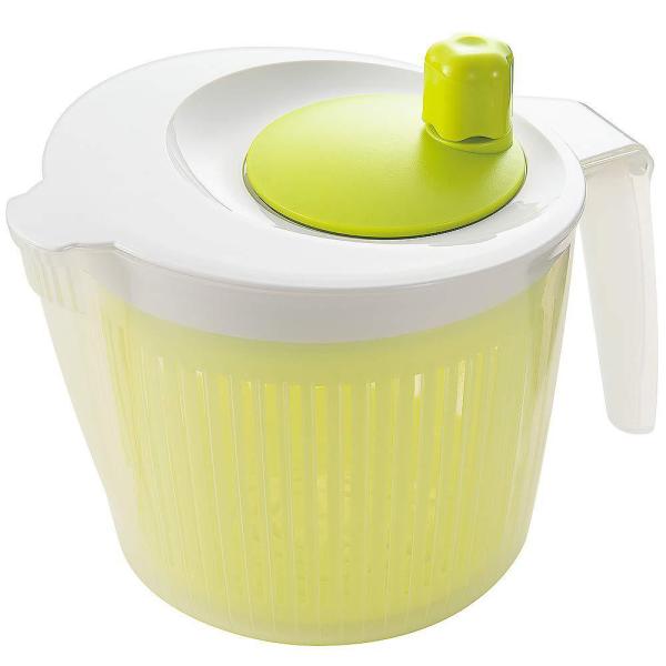【在庫限即納】下村工業(Shimomura Kougyou) サラダスピナー(野菜水切り) グリーン 160×220×160mm フルベジ 野菜水切り FV-639