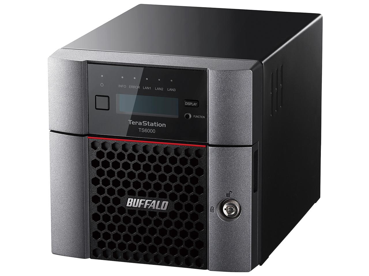 BUFFALO バッファロー TeraStation TS6000シリーズ 2ベイ デスクトップ 8TB(TS6200DN0802)