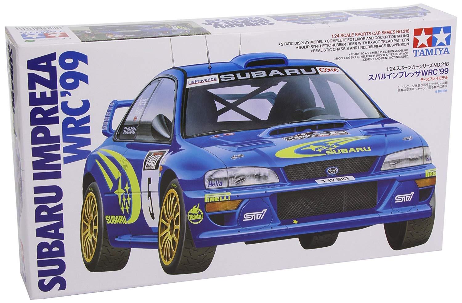 タミヤ 1/24 スバル インプレッサ WRC ’99