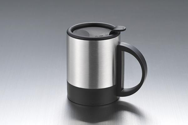 タマハシ(TAMAHASHI) ハイテク フタ付Wステンレスマグ300ml HM-09 (1363504)