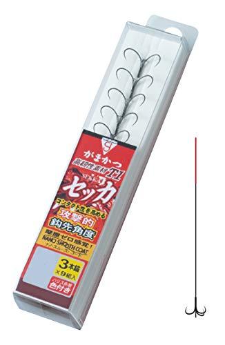 がまかつ SC T1 セッカ(ナノスムースコート) 3本錨 A174 7-1