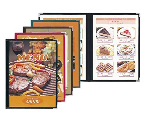 シンビ　メニューブック　ABW−7赤【PMB2104】