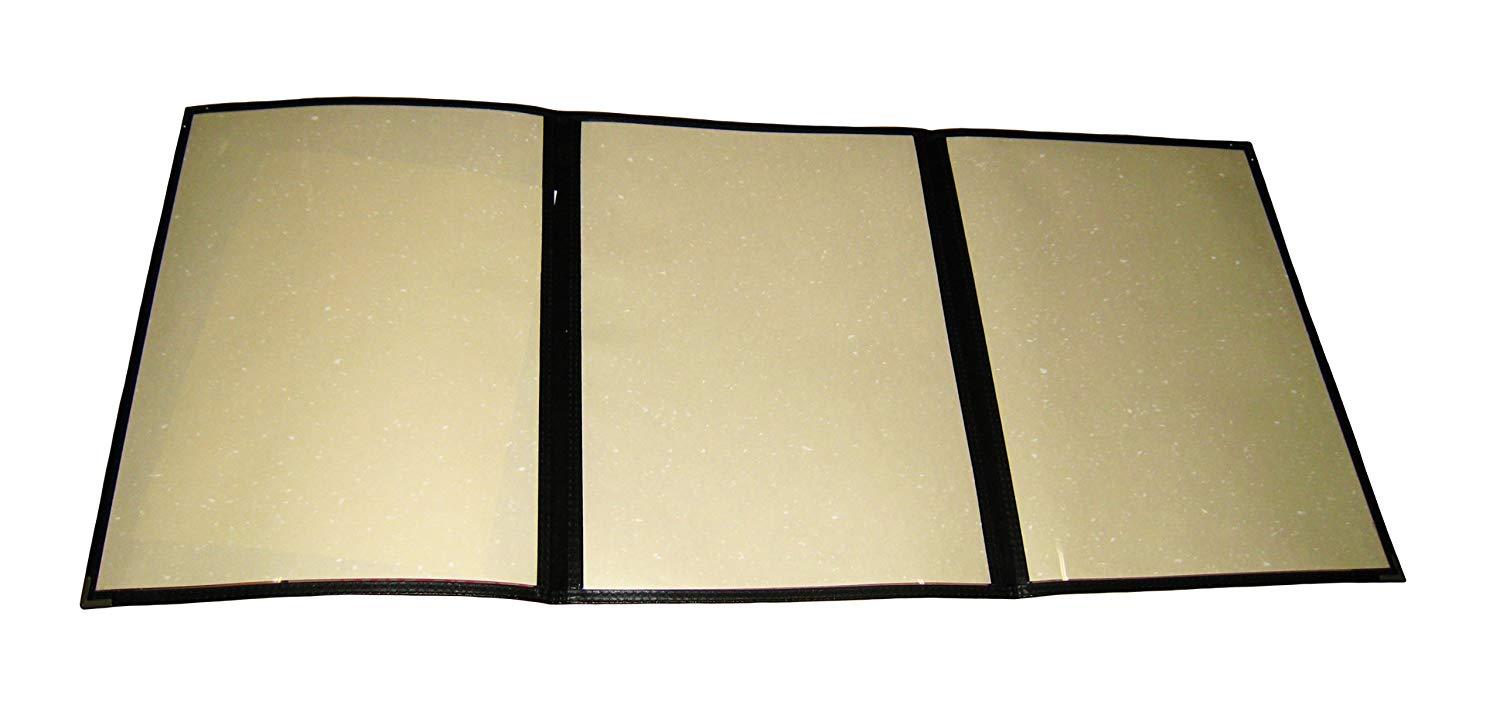 シンビ(Shimbi) シンビ　耐熱メニューブックABW−11−6P　黒【PTIB201】