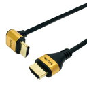 HORIC ホーリック HORIC HDMIケーブル L型90度 2m ゴールド HL20-341GD(HL20-341GD)