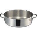 エムテートリマツ IH F-PRO外輪鍋(蓋無・目盛付) 22cm 1個