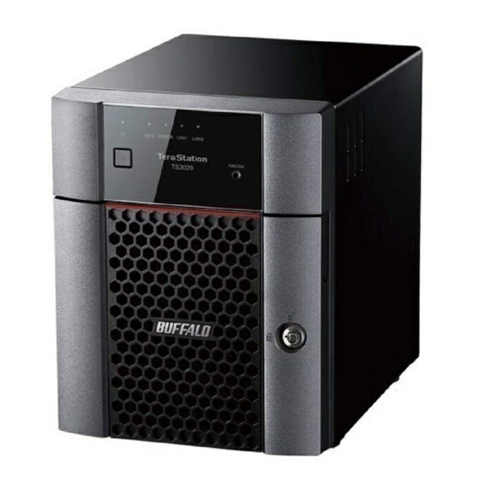 【在庫限即納】BUFFALO バッファロー TeraStation TS3020シリーズ 4ベイデスクトップ 8TB(TS3420DN0804) 1