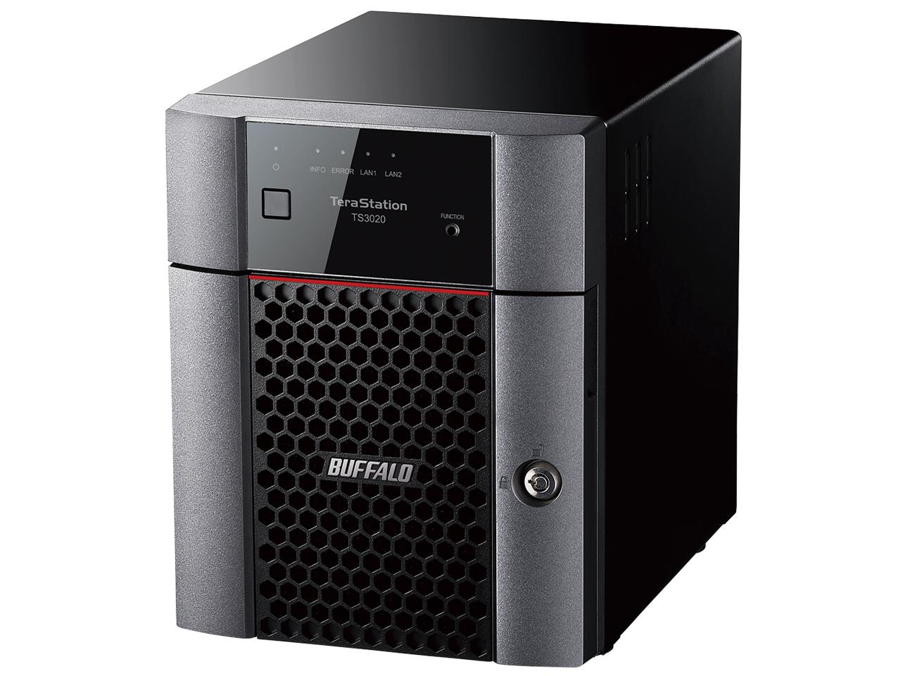 BUFFALO バッファロー TeraStation　TS3420DNシリーズ　4ベイデスクトップNAS　2TB TS3420DN0204 1個