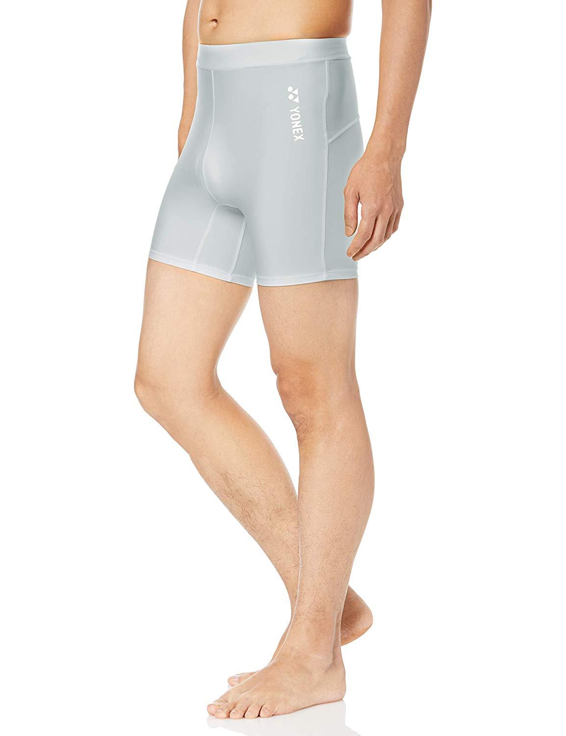 YONEX ヨネックス ユニハーフスパッツ (STBF2015) [色 : シルバー] [サイズ : O]