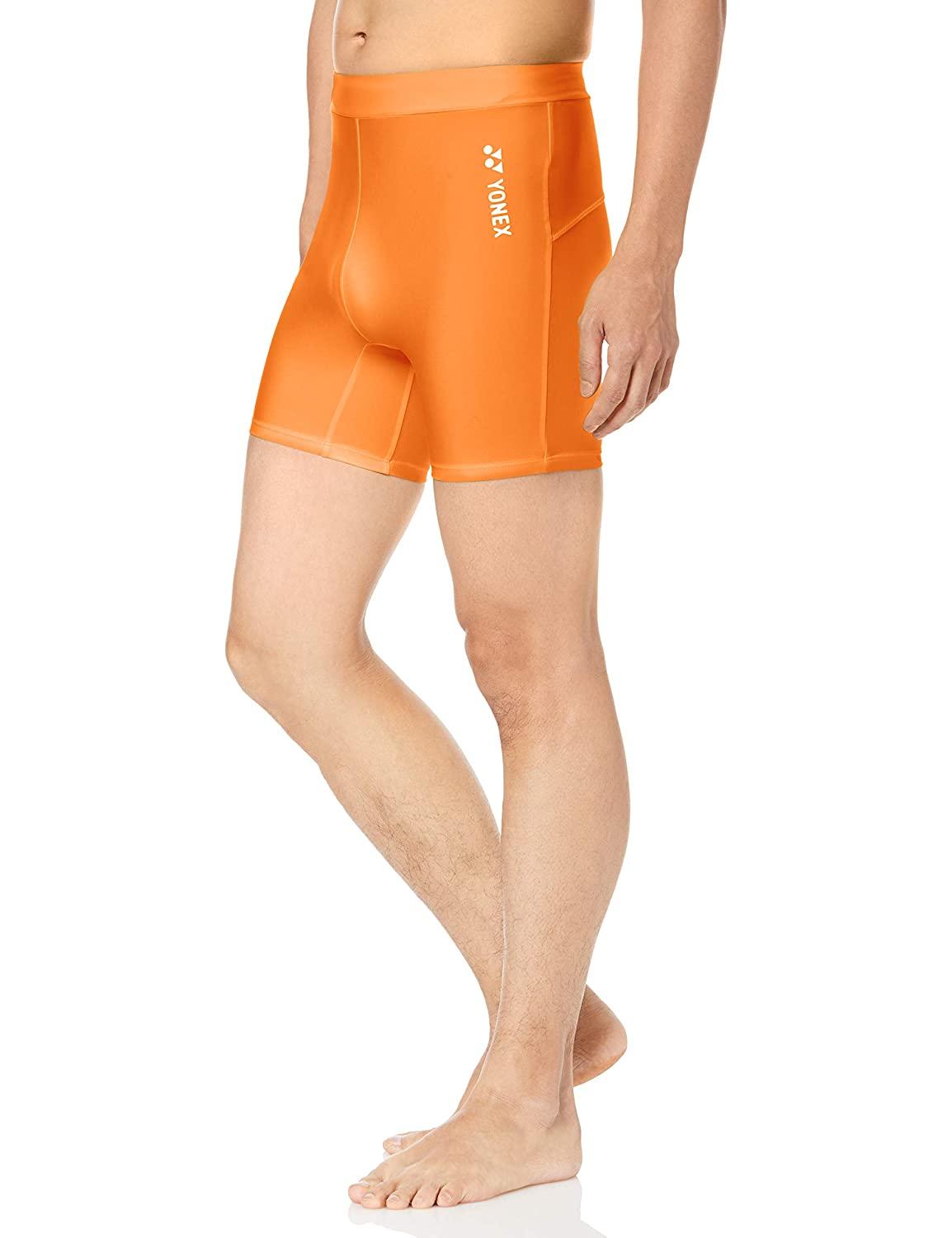 YONEX ヨネックス ヨネックス ユニハーフスパッツ 品番:STBF2015 カラー:オレンジ(005) サイズ:S