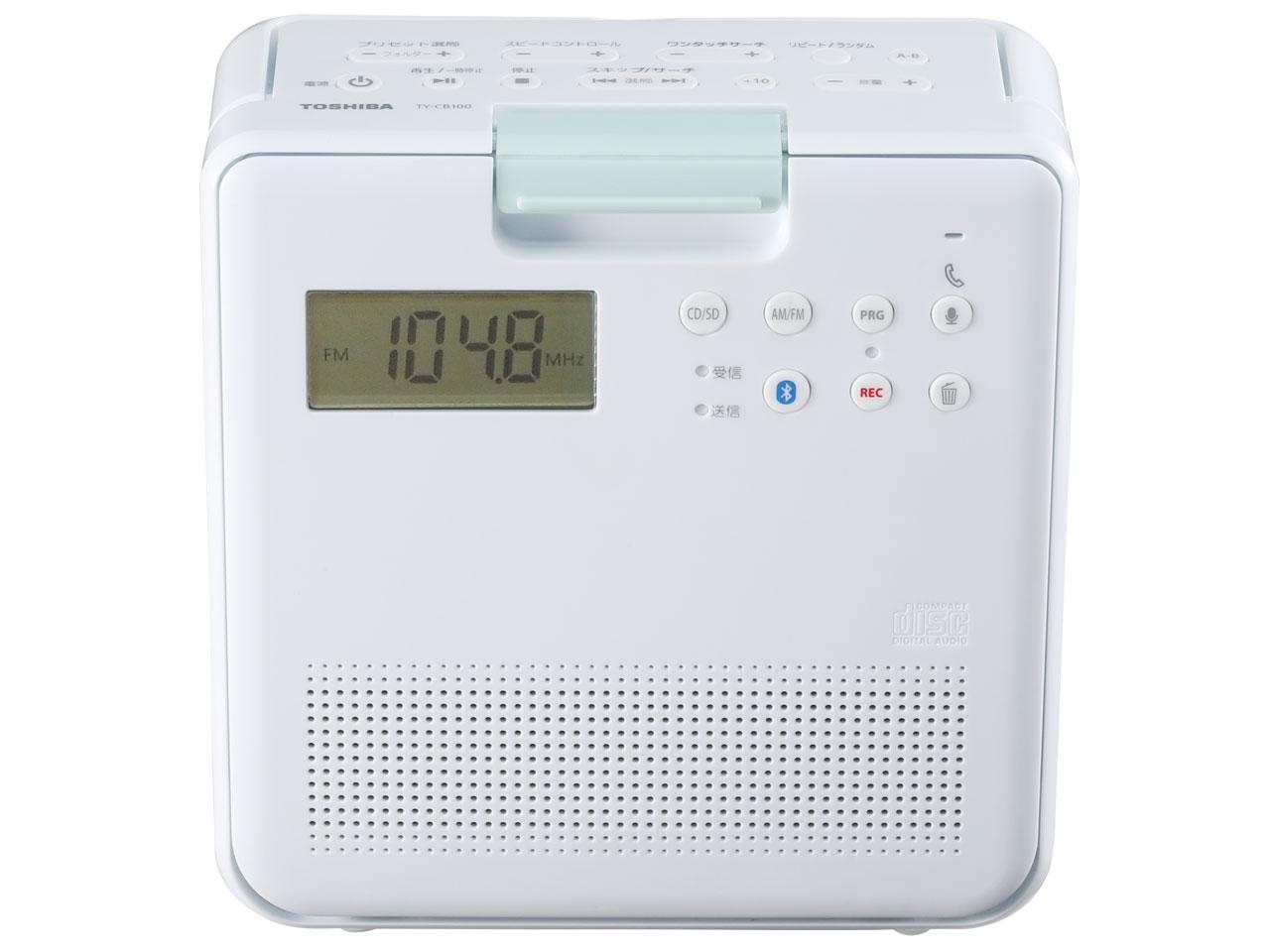 TOSHIBA 東芝 東芝 TYCB100W CDラジオ(TY-CB