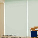 タチカワ ファーステージ ロールスクリーン オフホワイト 幅30×高さ90cm プルコード式 TR-162 ネイビーブルー (1404294)