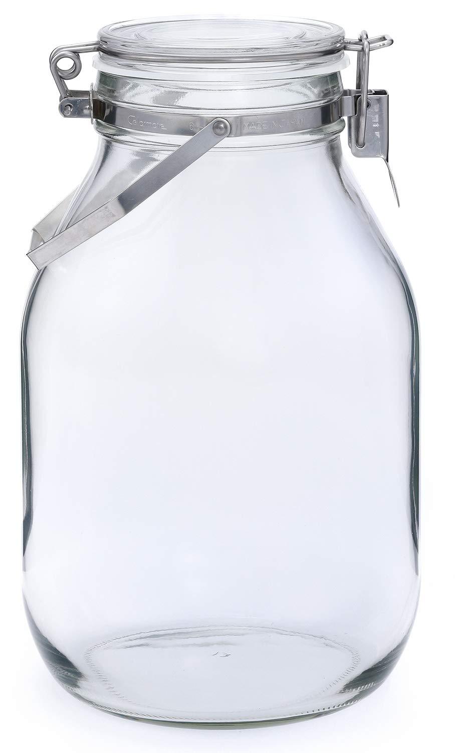 星硝 取手付密封びん　3L 1個