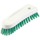 山崎産業 HGハンドブラシS(ソフト)グリーン CL612-000X-MB-G【843-0082】【入数:10】(3)