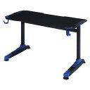 FUJIBOEKI 不二貿易 GAMING DESK XeNO(ゼノ)イージー01 BLUE 品番:38131 北海道、沖縄、離島配送不可(3)