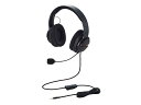 ELECOM エレコム HS-ARMA100BK ゲーミングヘッドセット/ARMA/オーバーヘッド/ブラック(HS-ARMA100BK)