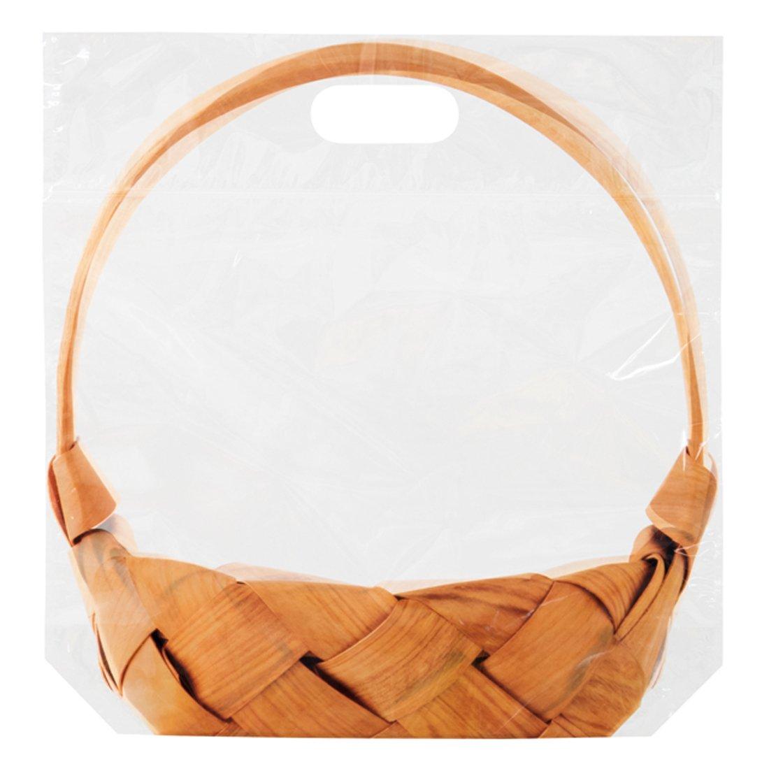 3178548 ヘッズ フォトプリントジップ付バッグ カゴ M PPK-ZM