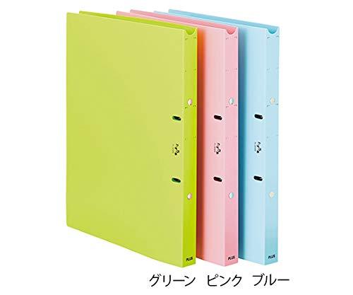 3175455 プラス たすけあ 利用者カルテ リングファイル A4タテ 背幅24.5mm グリーン FL-804RF-GR