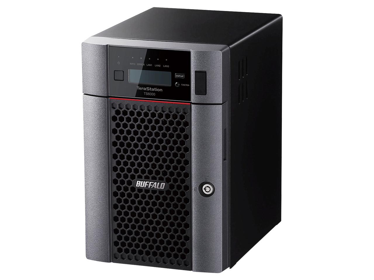 BUFFALO バッファロー TeraStation TS6000シリーズ 6ベイ デスクトップ 60TB(TS6600DN6006)