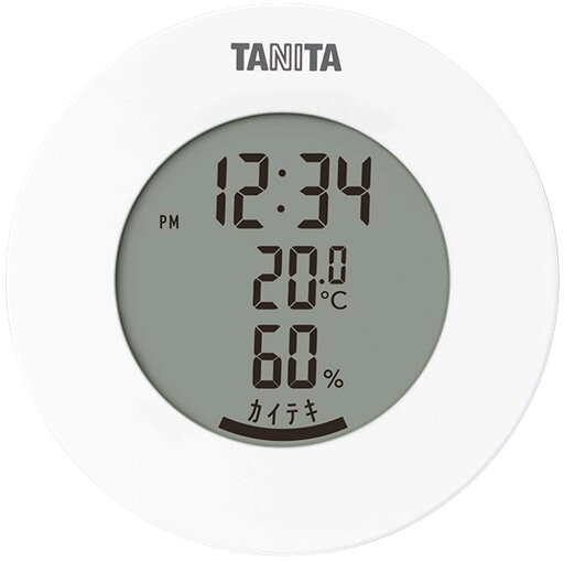 TANITA タニタ タニタ TT-585 デジタル温湿度計 ホワイト(TT585) TANITA タニタ タニタ TT-585 デジタル温湿度計 ホワイト(TT585)