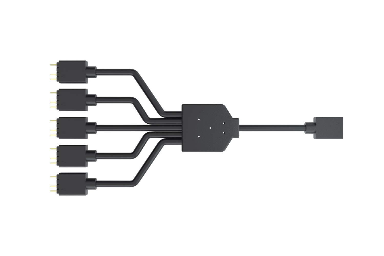 Coolermaster Cooler Master Addressable RGB 1to5 Splitter Cable RGB分岐ケーブル MFX-AWHN-1NNN5-R1 FN1354