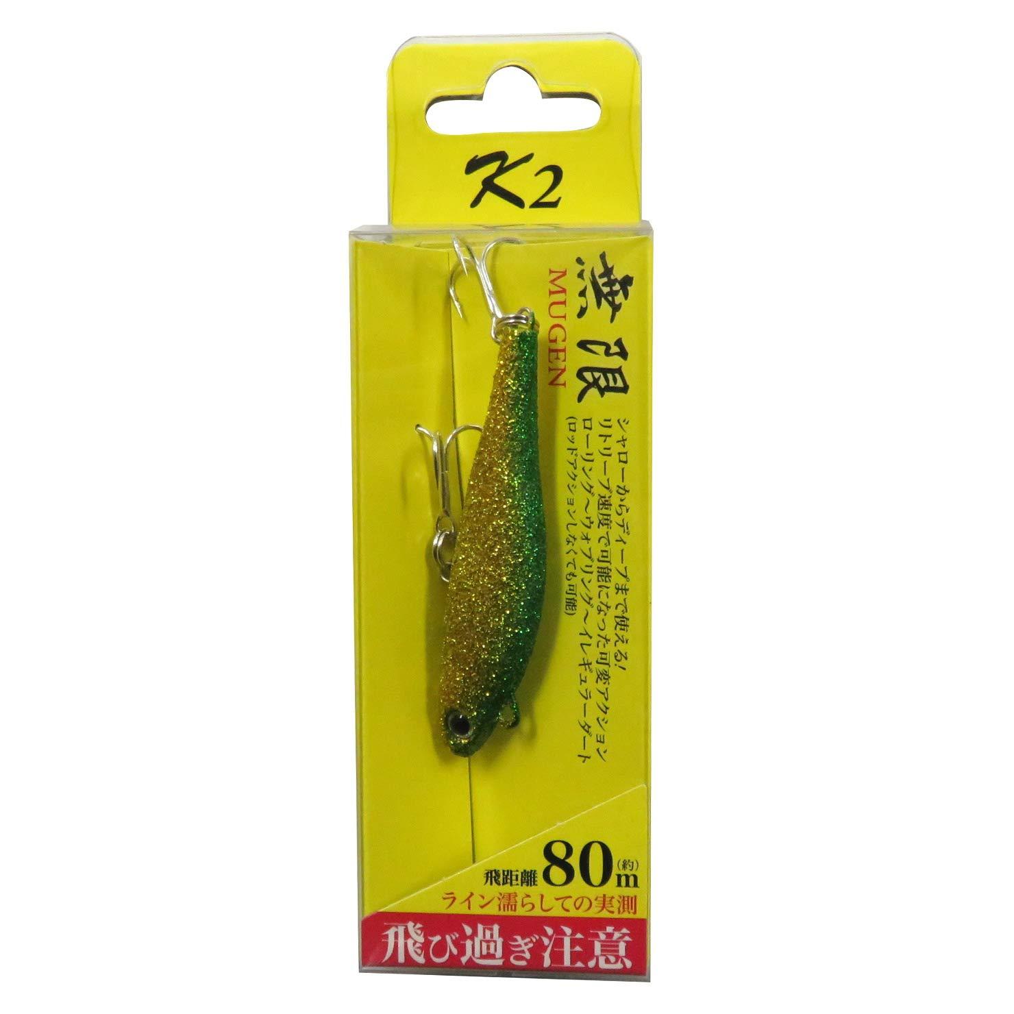 K2 無限 6cm #14 グリキンラメ 16g