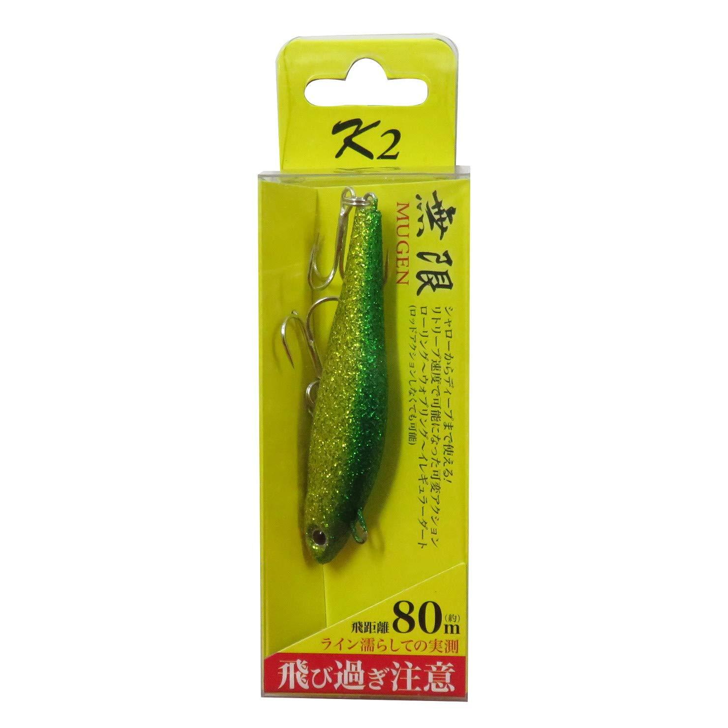K2 無限 7cm #14 グリキンラメ 26g