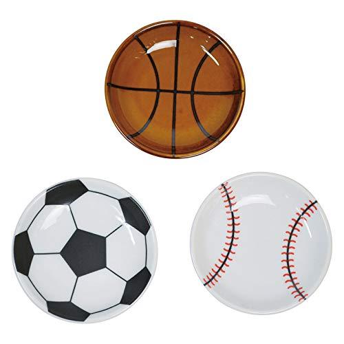 マルヒ肥田陶器 スポーツ小皿(1P) MK-54