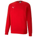 PUMA プーマ TEAMGOAL23_カジュアル_クルーネック (656969) [色 : PUMA_RED] [サイズ : XL]