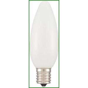 OHM オーム電機 OHM LEDシャンデリア形装飾用/C32/E17/0.8W/45lm/電球色 LDC1L-G-E17 13 (1518049)