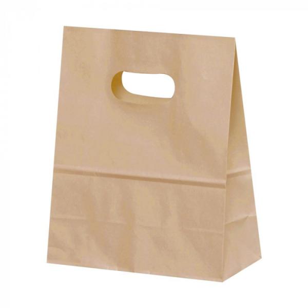 Rakuten - パックタケヤマ 紙袋 イーグリップ S 茶無地 50枚 XZT52023